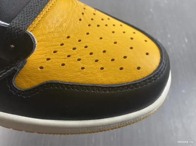 Reps TB Toe 555088-711 Air Jordan High OG 1 Yellow 0602